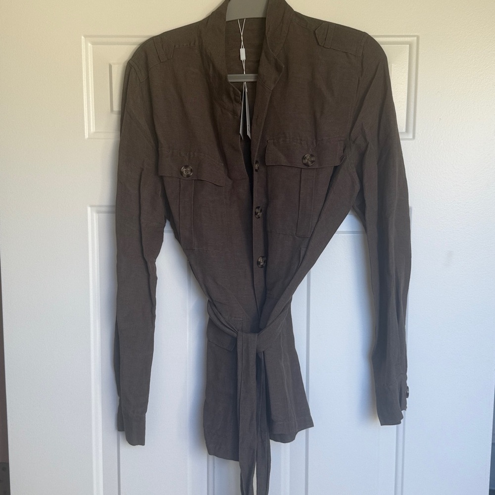 Rails linen jacket